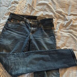 AGolde Blue Denim Jeans